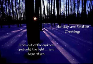 Light at the End of the Tunnel: Winter Solstice
