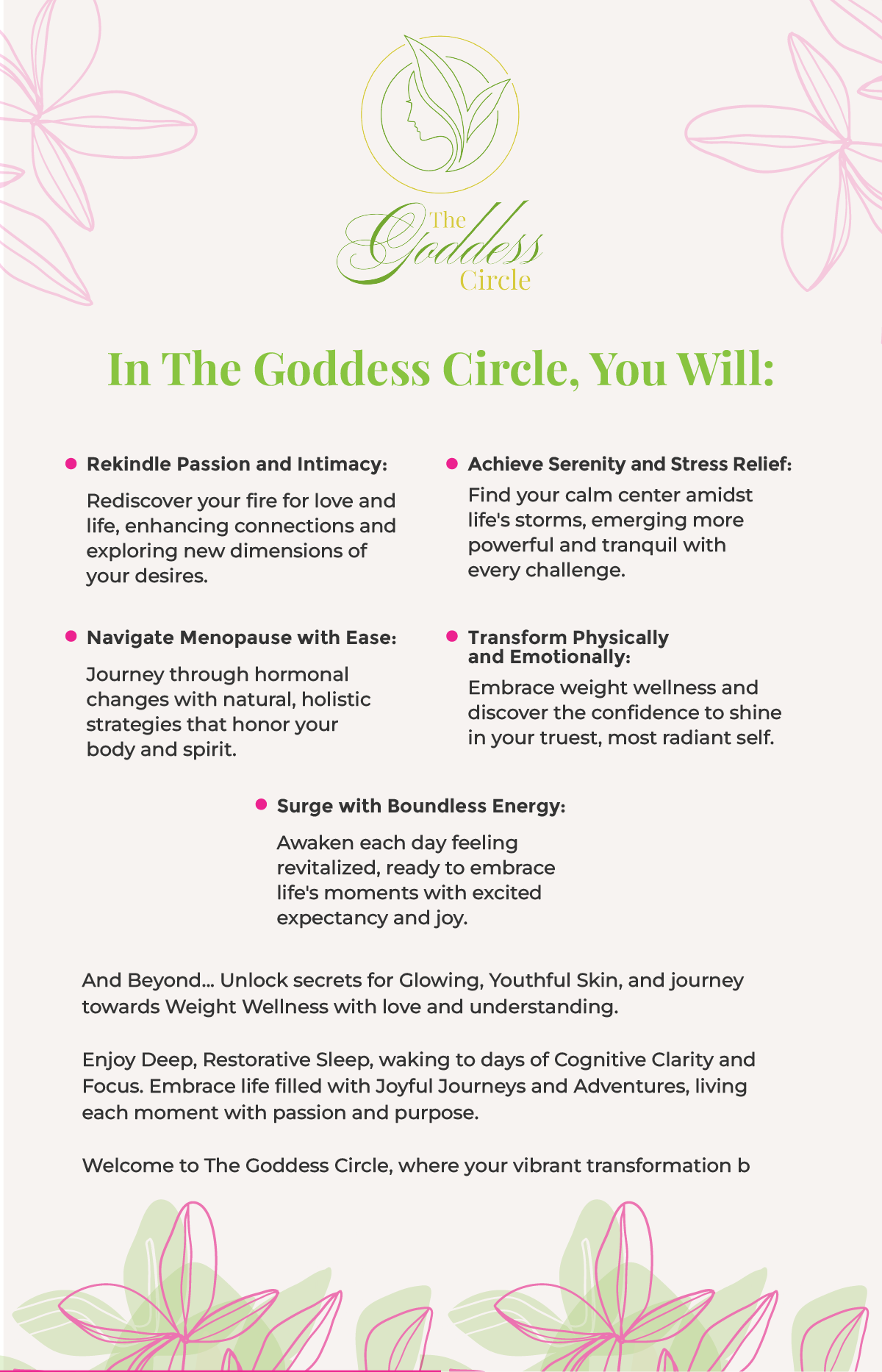 The Goddess Circle