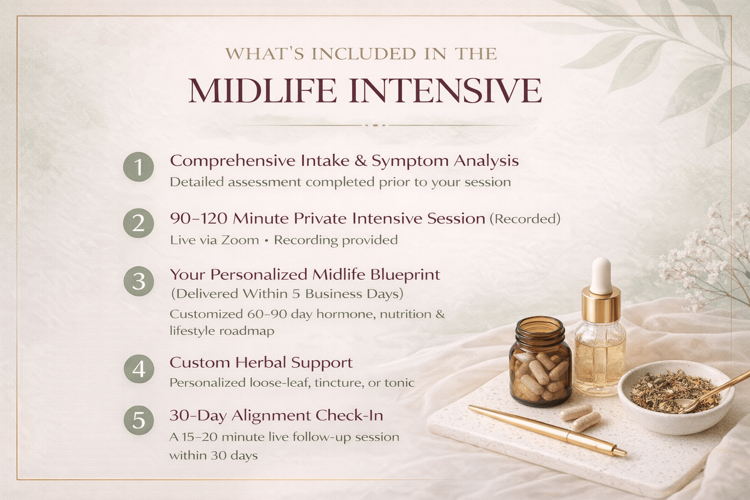 The Midlife Intensive™ A Private Wellness & Lifestyle Blueprint for Women 40+ - FREEALITEA