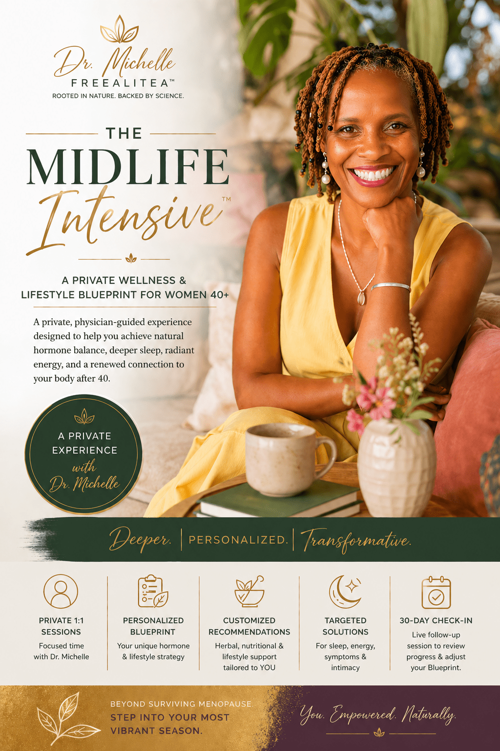 The Midlife Intensive™ A Private Wellness & Lifestyle Blueprint for Women 40+ - FREEALITEA